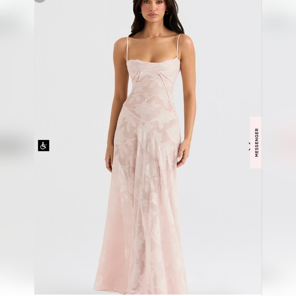 House of CB Soft Pink Seren Dress - Picture 6 of 16